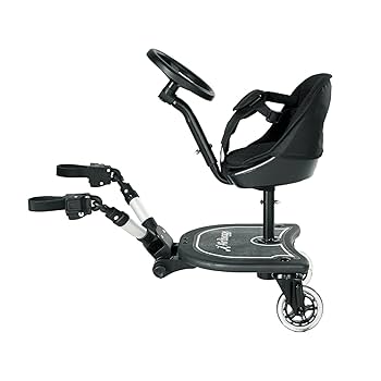AirBuggy(エアバギー)2WAY BOARDステップ・座る用ハンドル付イス Amazon.co.jp: エアバギー 純正ボード 2WAY BOARD EX 立ち乗り
